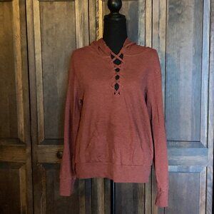 Synergy Organic Let Loose Hoodie Brick Size L NWOT